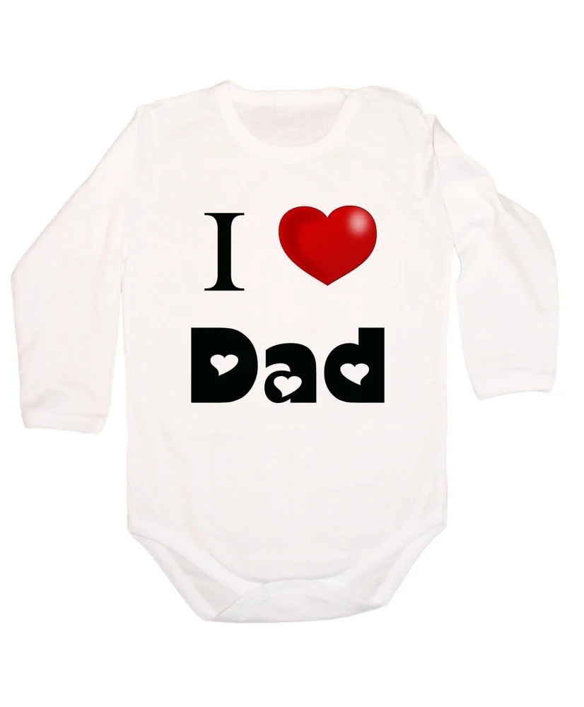 Бебешко боди I Love Dad