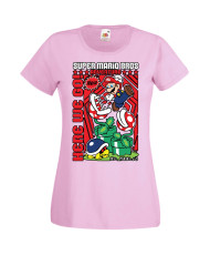 Дамска Тениска Anime Manga Super Mario Bros