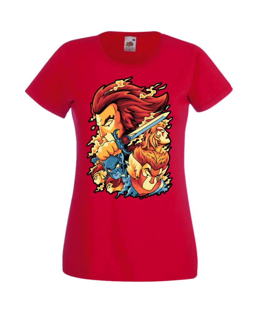 Дамска Тениска Anime Manga Thundercats 01