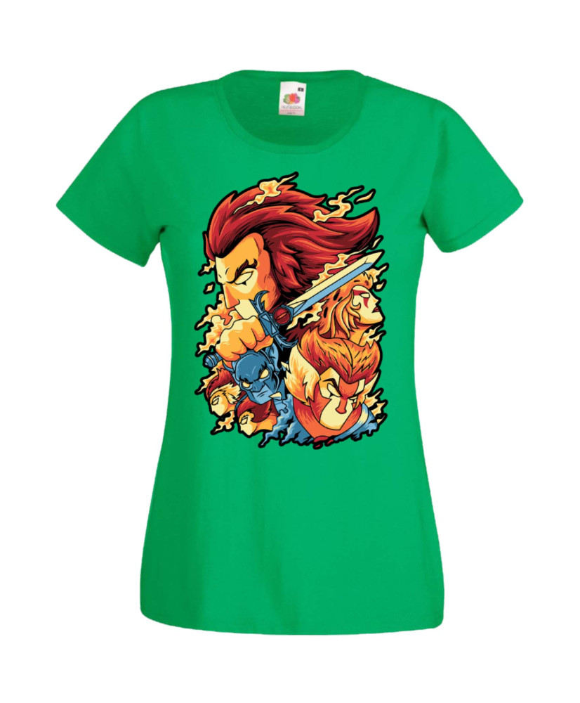 Дамска Тениска Anime Manga Thundercats 01