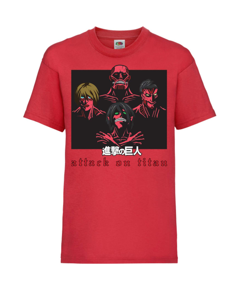 Детска Тениска Attack On Titan The Titans