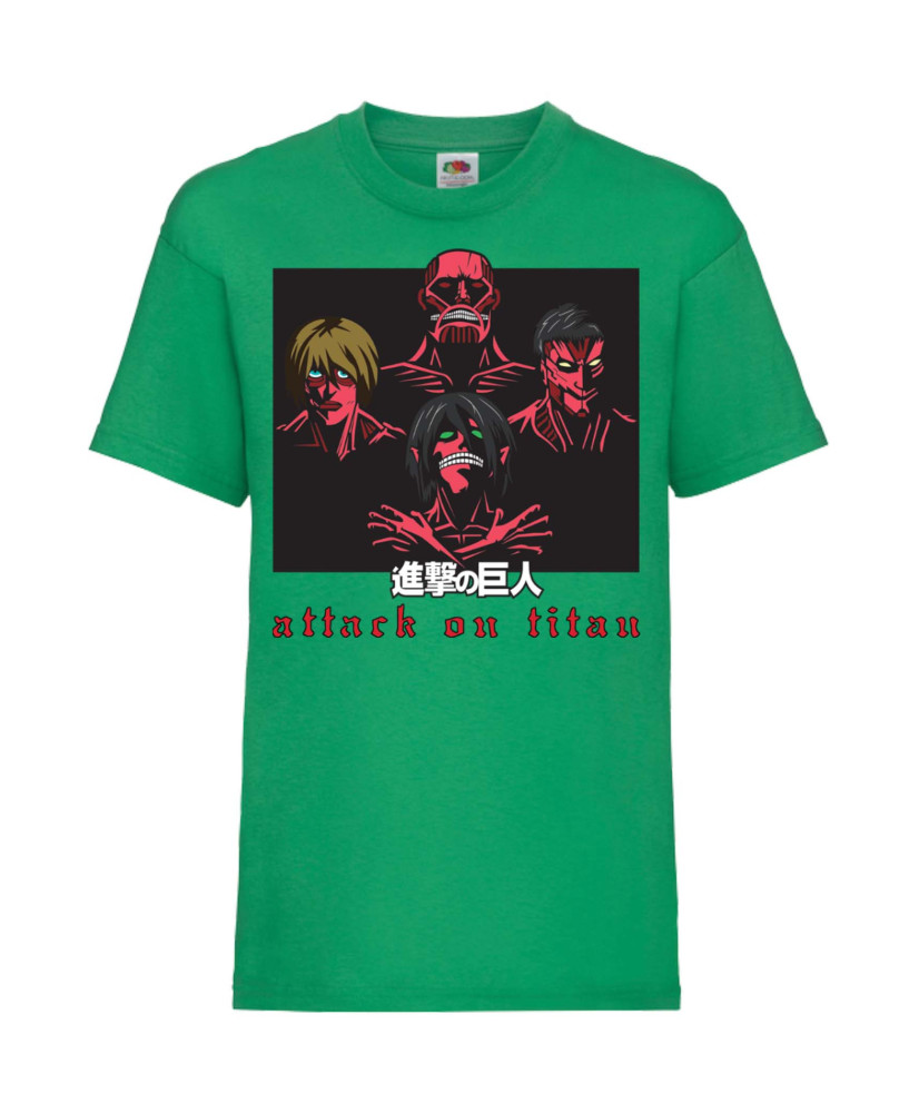 Детска Тениска Attack On Titan The Titans