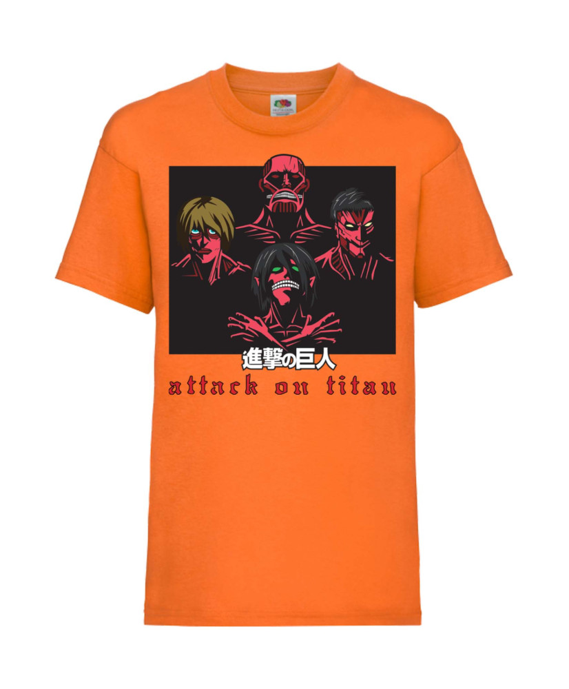 Детска Тениска Attack On Titan The Titans