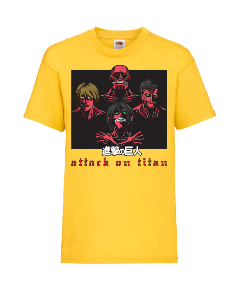 Детска Тениска Attack On Titan The Titans