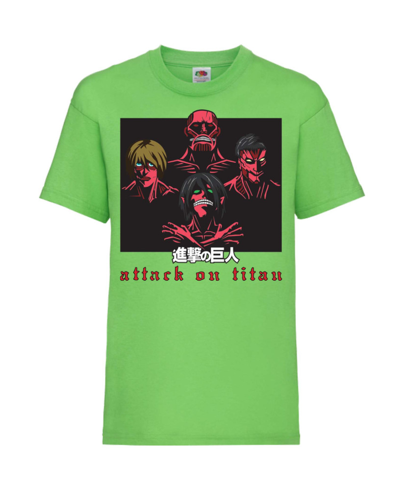Детска Тениска Attack On Titan The Titans