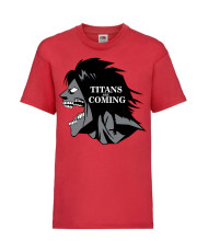 Детска Тениска Attack On Titan Titans Are Comings