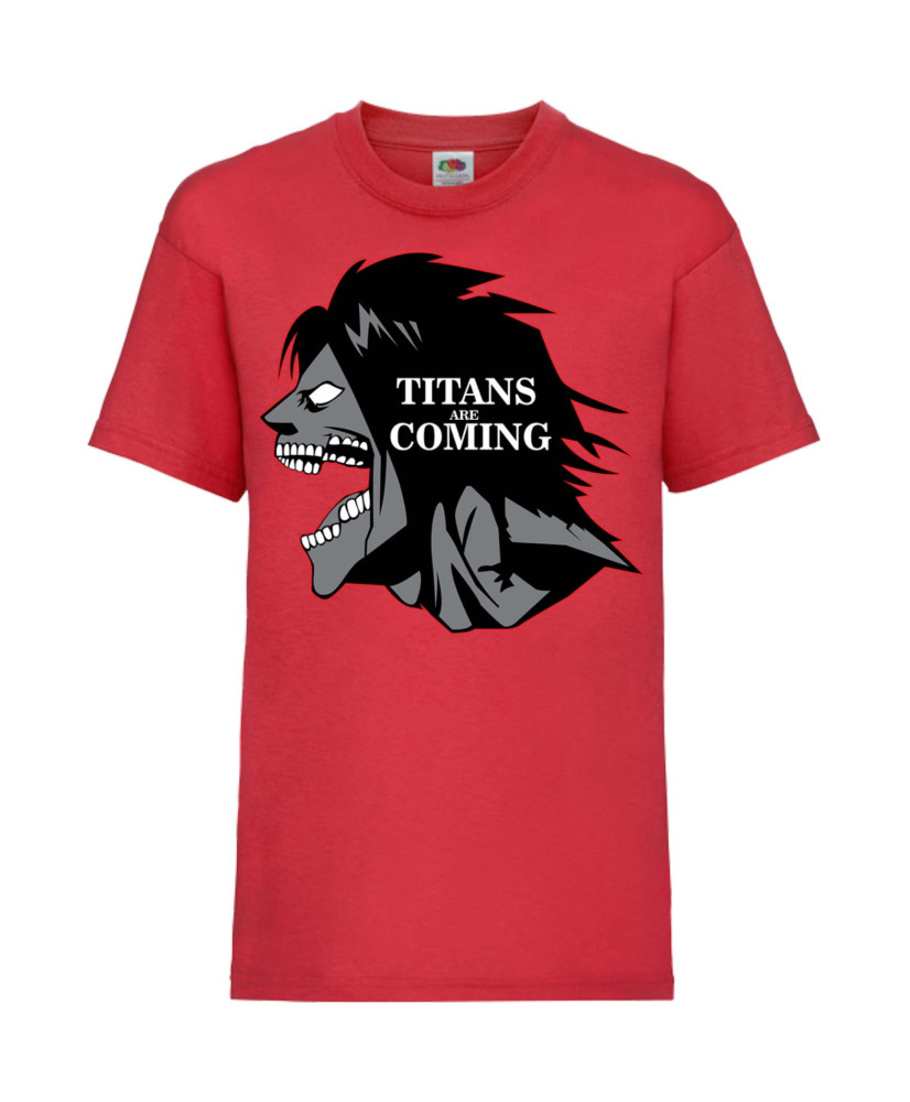 Детска Тениска Attack On Titan Titans Are Comings