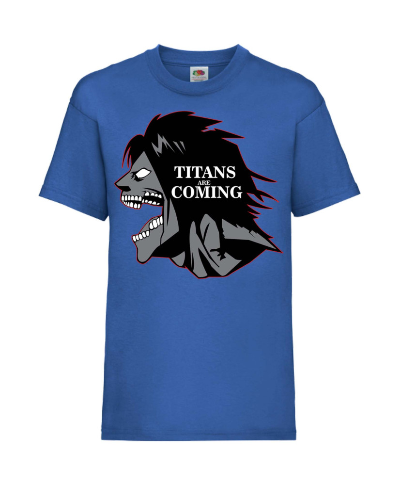Детска Тениска Attack On Titan Titans Are Comings