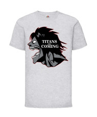 Детска Тениска Attack On Titan Titans Are Comings
