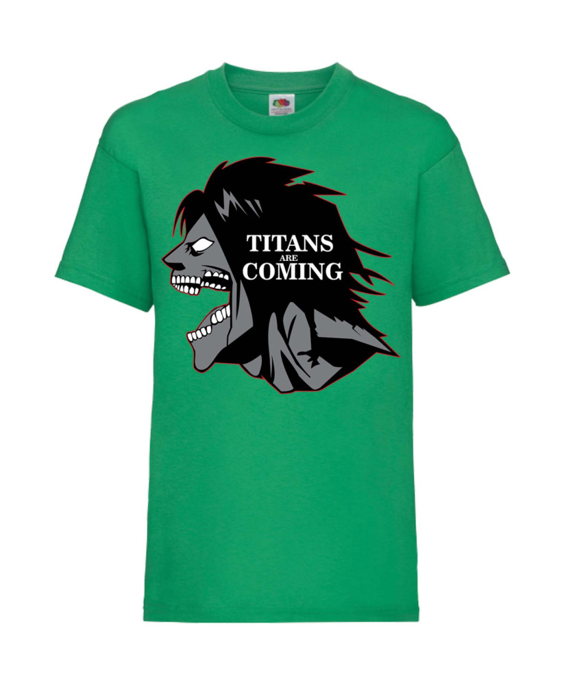 Детска Тениска Attack On Titan Titans Are Comings