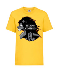 Детска Тениска Attack On Titan Titans Are Comings