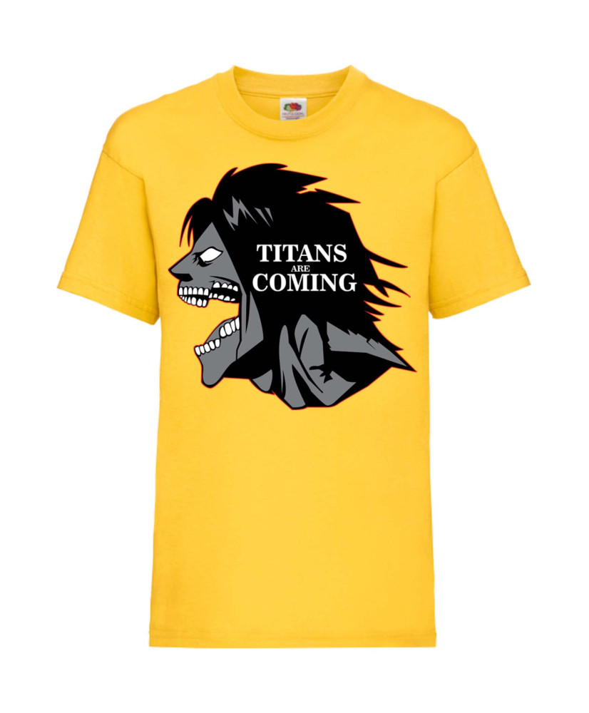 Детска Тениска Attack On Titan Titans Are Comings