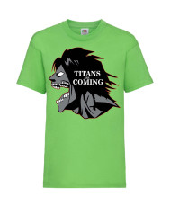 Детска Тениска Attack On Titan Titans Are Comings