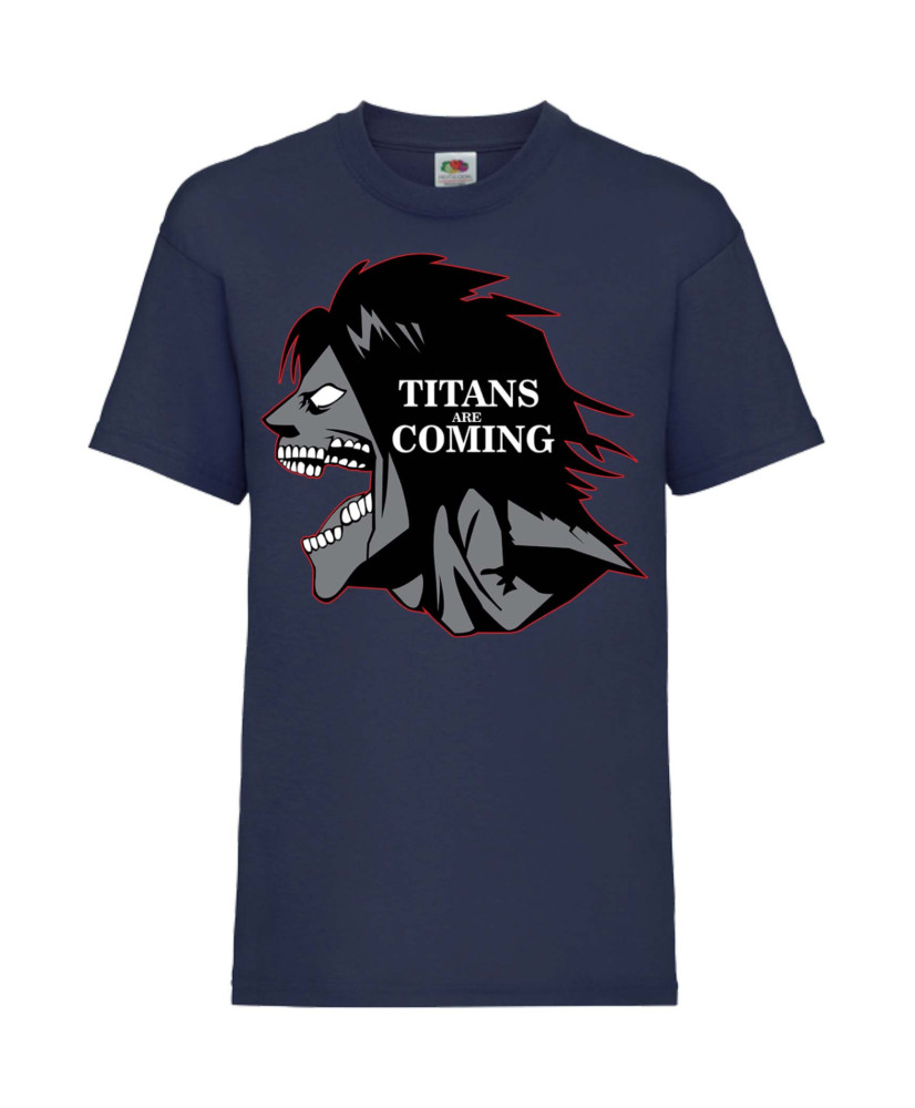 Детска Тениска Attack On Titan Titans Are Comings