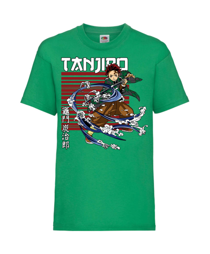 Детска Тениска Demon Slayer Tanjiro Kamado 02