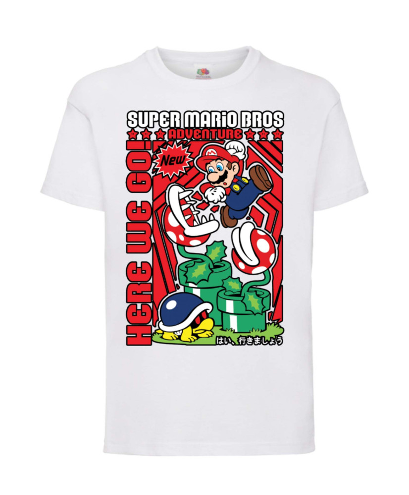 Детска Тениска Super Mario Bros