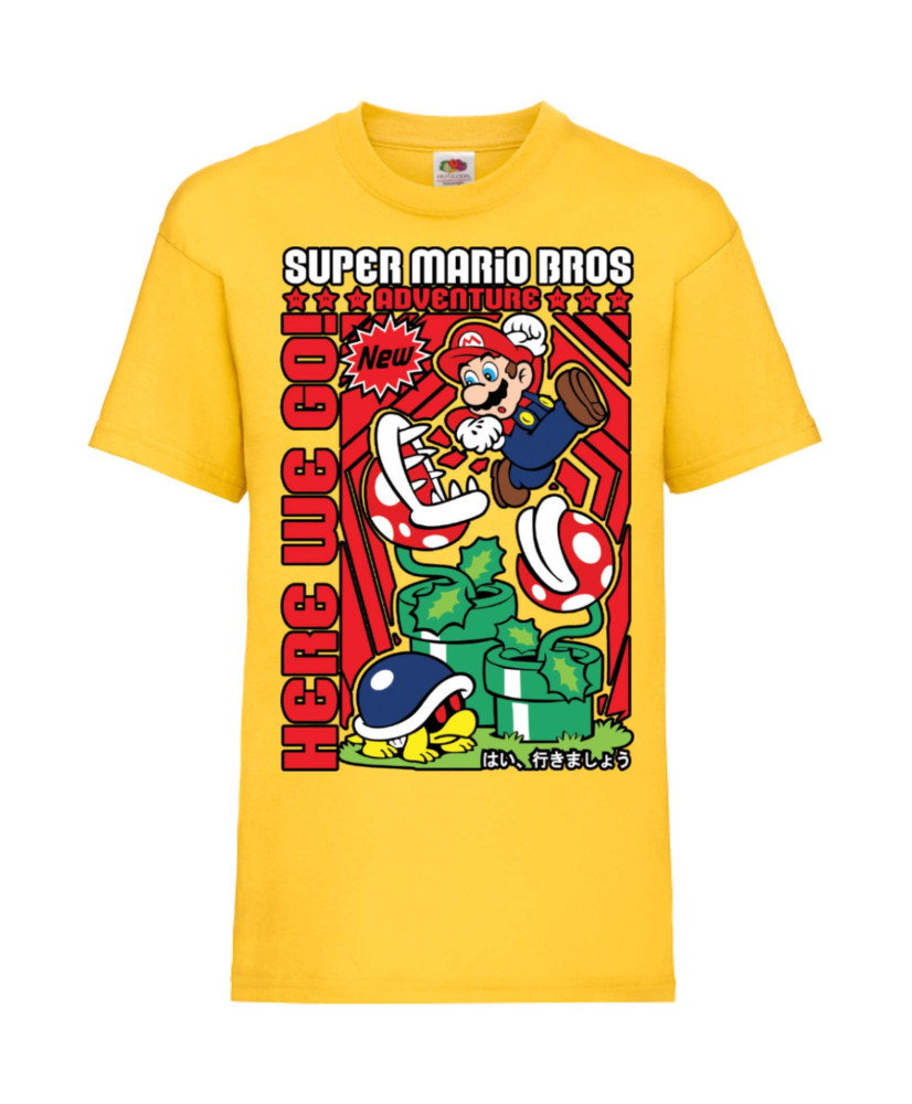 Детска Тениска Super Mario Bros