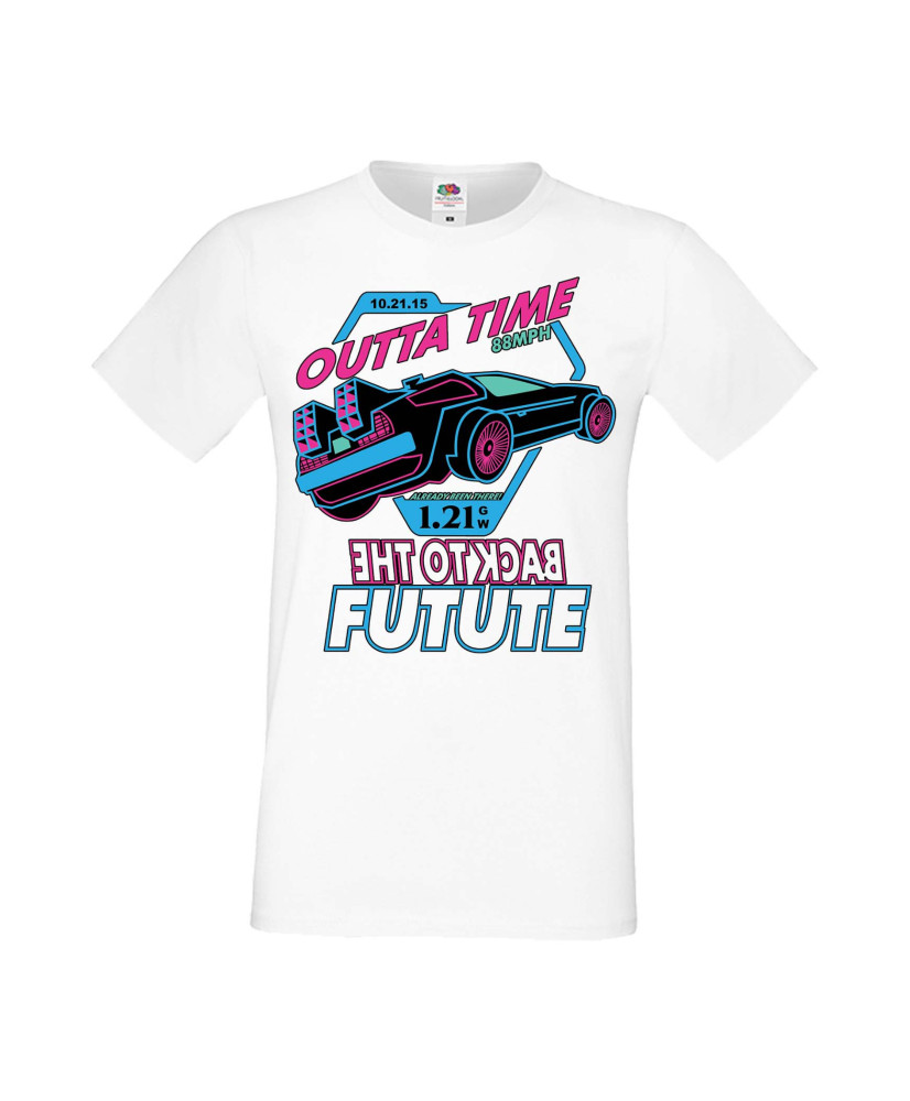 Мъжка Тениска Anime Manga Back To The Future
