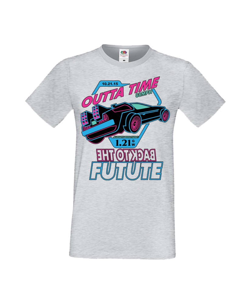 Мъжка Тениска Anime Manga Back To The Future