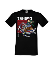 Мъжка Тениска Anime Manga Demon Slayer Tanjiro Kamado 02