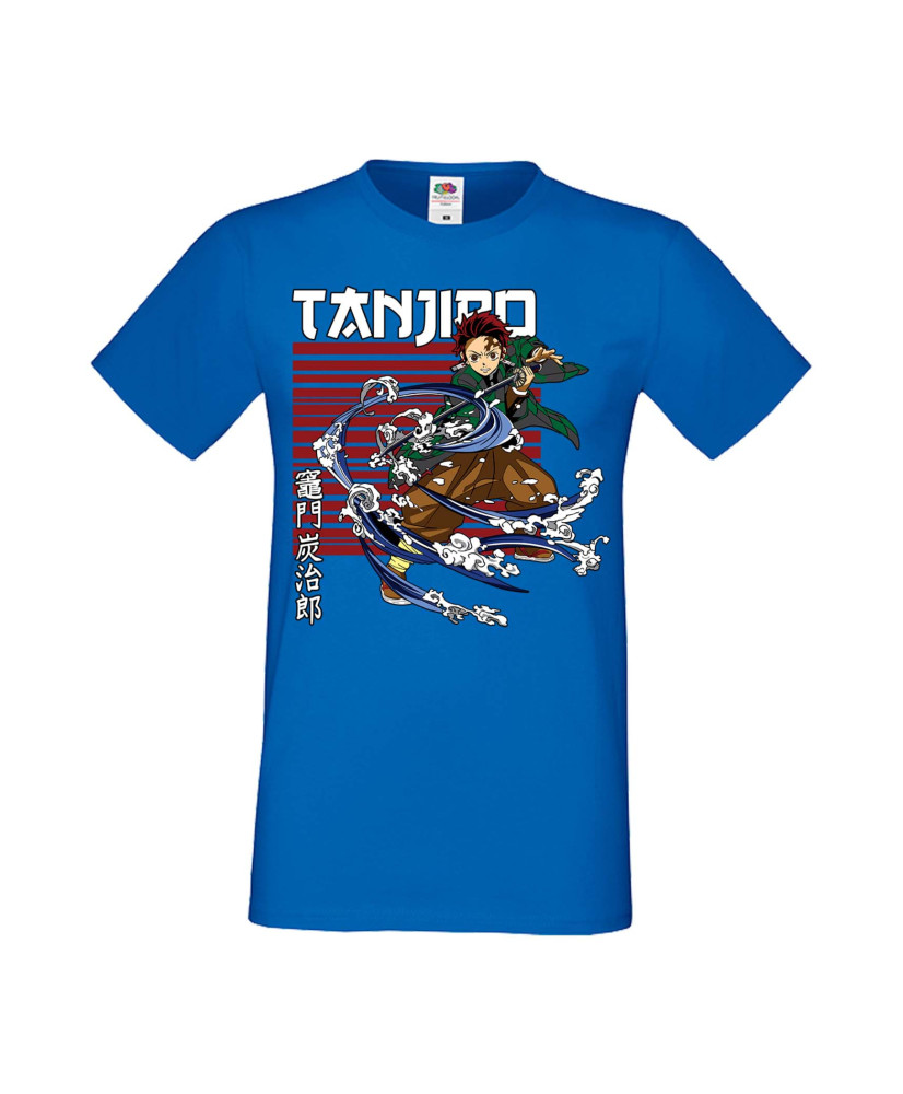 Мъжка Тениска Anime Manga Demon Slayer Tanjiro Kamado 02