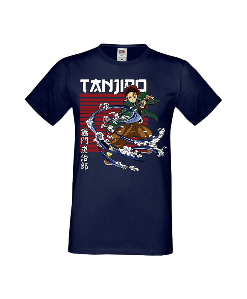 Мъжка Тениска Anime Manga Demon Slayer Tanjiro Kamado 02
