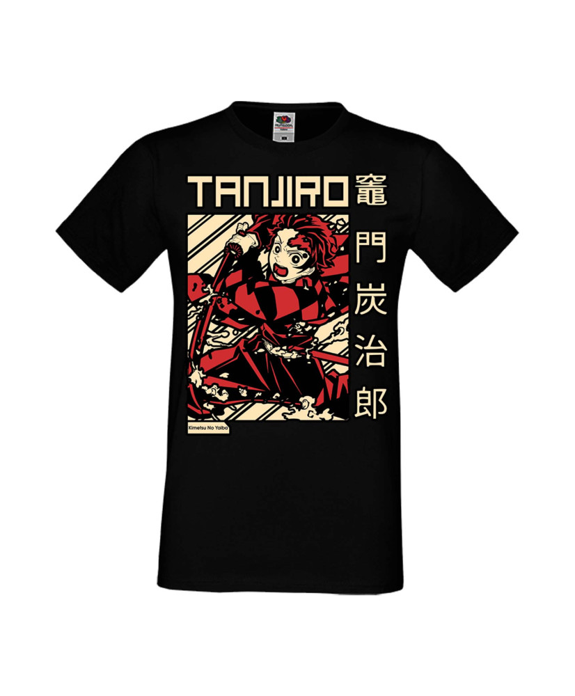 Мъжка Тениска Anime Manga Demon Slayer Tanjiro Kamado 03