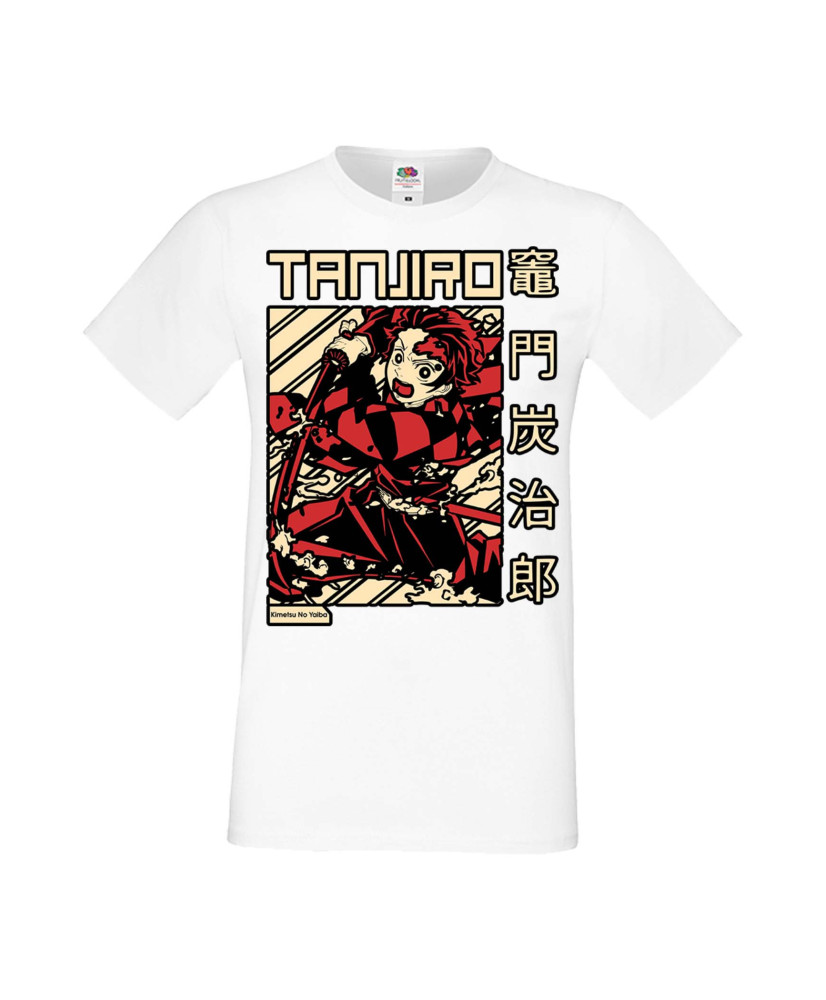 Мъжка Тениска Anime Manga Demon Slayer Tanjiro Kamado 03