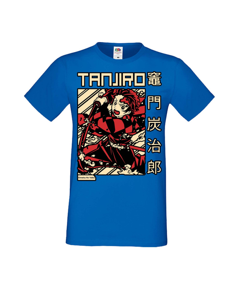 Мъжка Тениска Anime Manga Demon Slayer Tanjiro Kamado 03