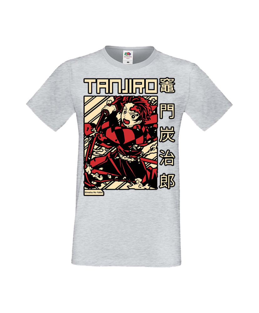 Мъжка Тениска Anime Manga Demon Slayer Tanjiro Kamado 03