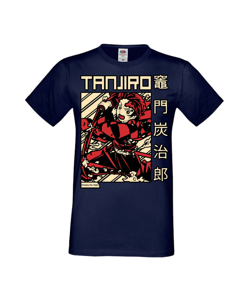 Мъжка Тениска Anime Manga Demon Slayer Tanjiro Kamado 03