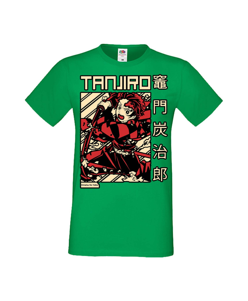 Мъжка Тениска Anime Manga Demon Slayer Tanjiro Kamado 03
