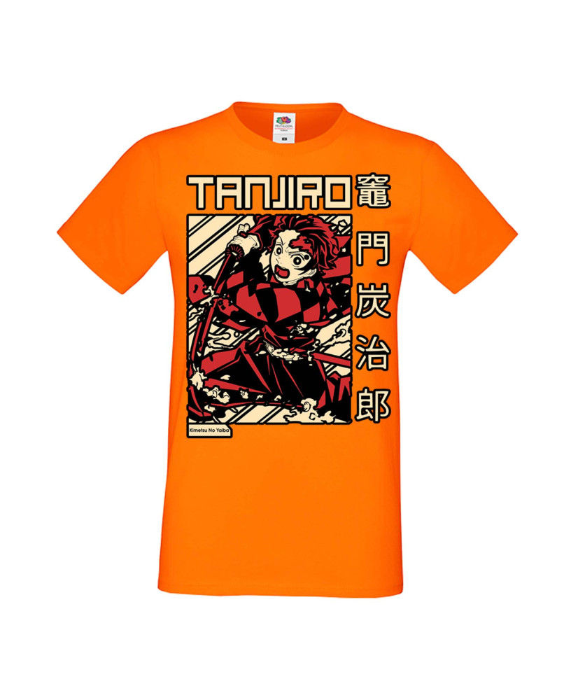 Мъжка Тениска Anime Manga Demon Slayer Tanjiro Kamado 03