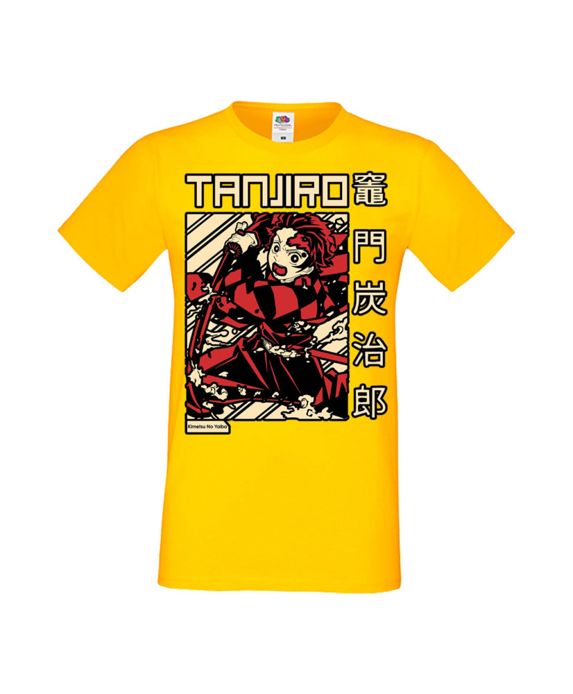 Мъжка Тениска Anime Manga Demon Slayer Tanjiro Kamado 03