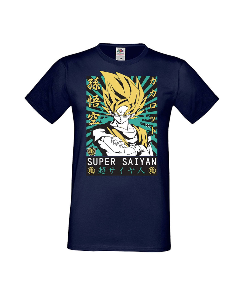 Мъжка Тениска Anime Manga Dragon Ball Z 15 Мъжка Тениска Anime Manga Dragon Ball Z 15
