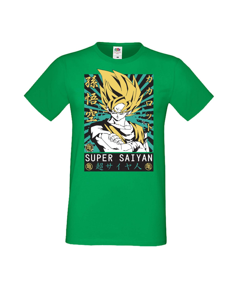 Мъжка Тениска Anime Manga Dragon Ball Z 15 Мъжка Тениска Anime Manga Dragon Ball Z 15