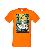 Мъжка Тениска Anime Manga Dragon Ball Z 15