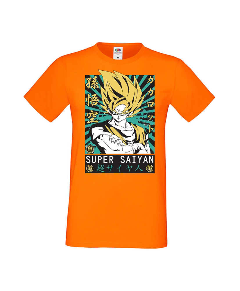 Мъжка Тениска Anime Manga Dragon Ball Z 15 Мъжка Тениска Anime Manga Dragon Ball Z 15