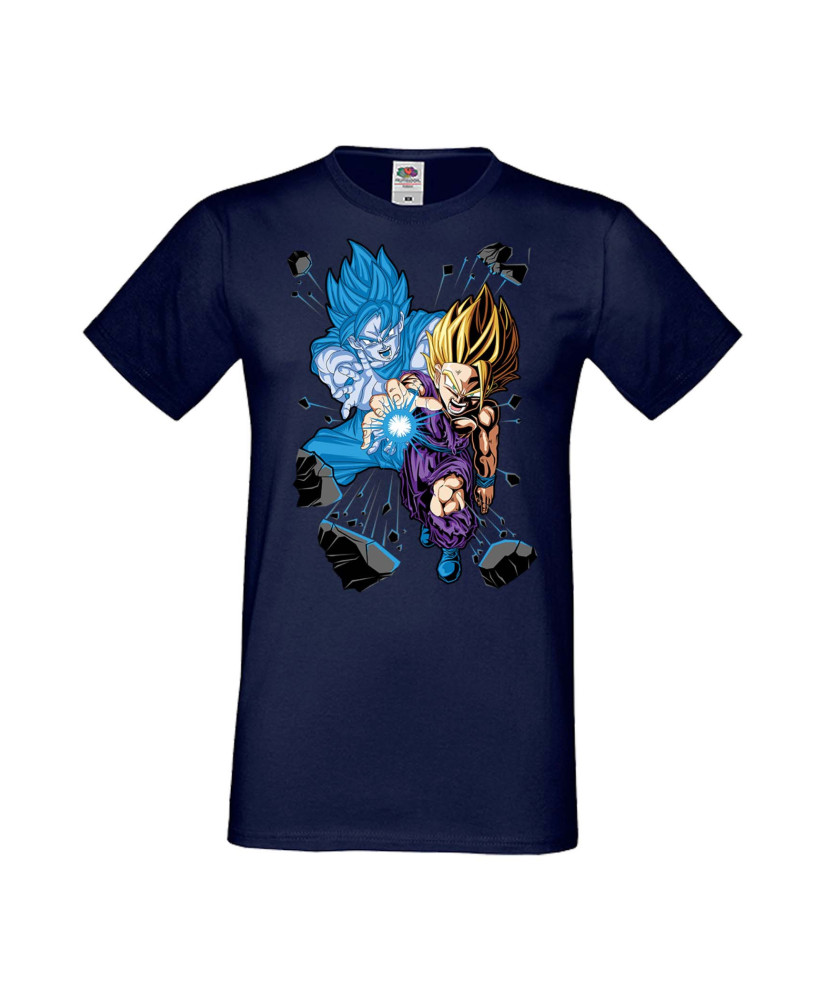 Мъжка Тениска Anime Manga Dragon Ball Z Gohan X Goku Мъжка Тениска Anime Manga Dragon Ball Z Gohan X Goku
