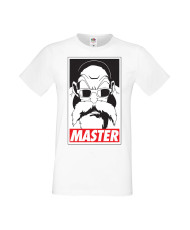 Мъжка Тениска Anime Manga Dragon Ball Z Master Roshi 01