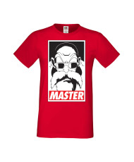 Мъжка Тениска Anime Manga Dragon Ball Z Master Roshi 01