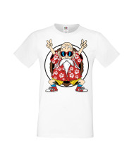 Мъжка Тениска Anime Manga Dragon Ball Z Master Roshi 02