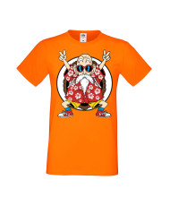 Мъжка Тениска Anime Manga Dragon Ball Z Master Roshi 02