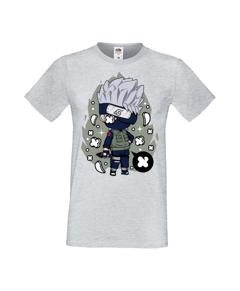 Мъжка Тениска Anime Manga Naruto Kakashi 01 Мъжка Тениска Anime Manga Naruto Kakashi 01