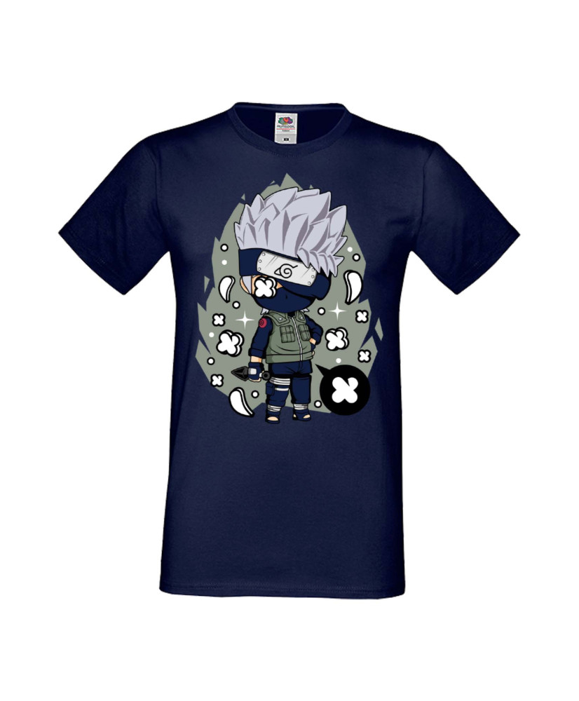 Мъжка Тениска Anime Manga Naruto Kakashi 01 Мъжка Тениска Anime Manga Naruto Kakashi 01