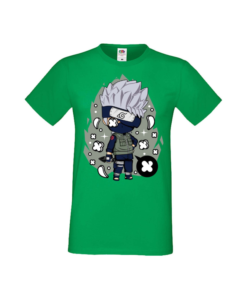 Мъжка Тениска Anime Manga Naruto Kakashi 01 Мъжка Тениска Anime Manga Naruto Kakashi 01