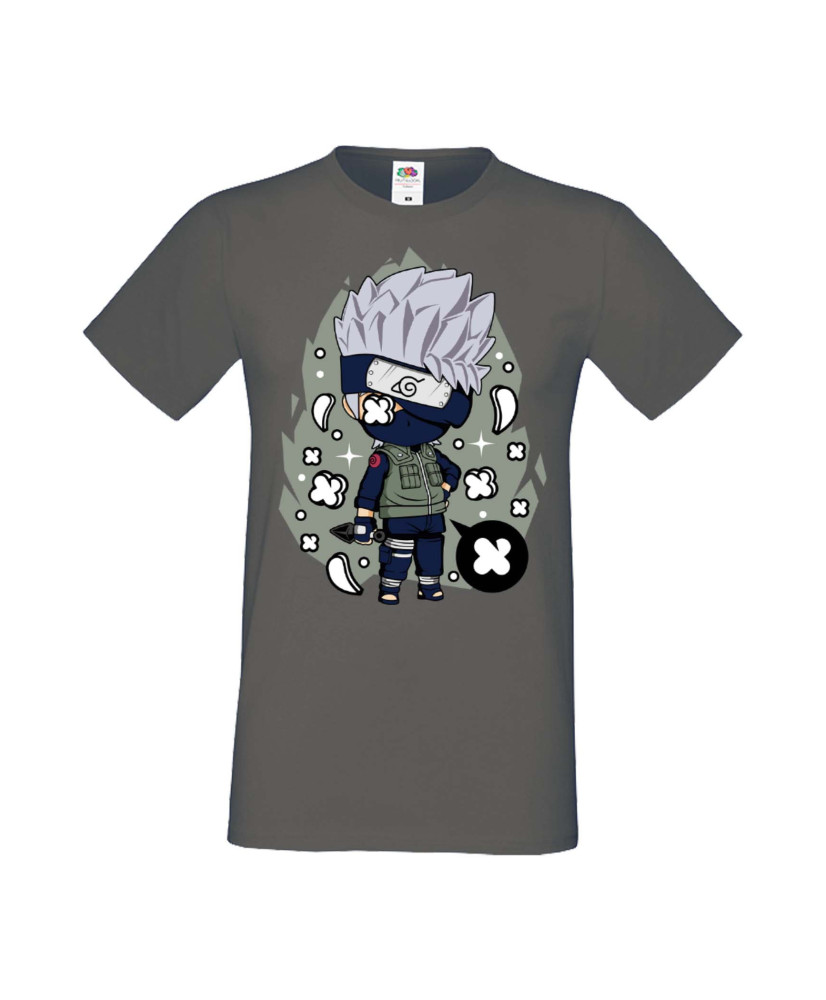 Мъжка Тениска Anime Manga Naruto Kakashi 01 Мъжка Тениска Anime Manga Naruto Kakashi 01