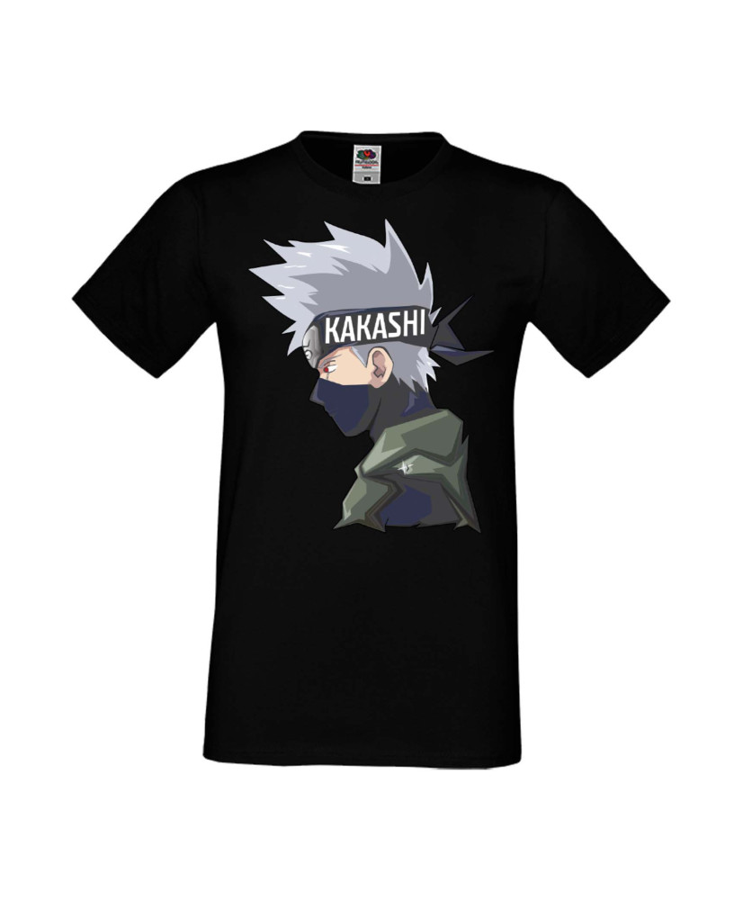 Мъжка Тениска Anime Manga Naruto Kakashi 02 Мъжка Тениска Anime Manga Naruto Kakashi 02