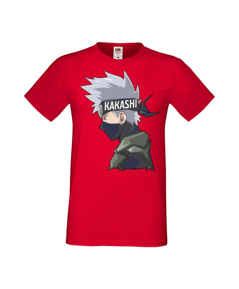 Мъжка Тениска Anime Manga Naruto Kakashi 02 Мъжка Тениска Anime Manga Naruto Kakashi 02