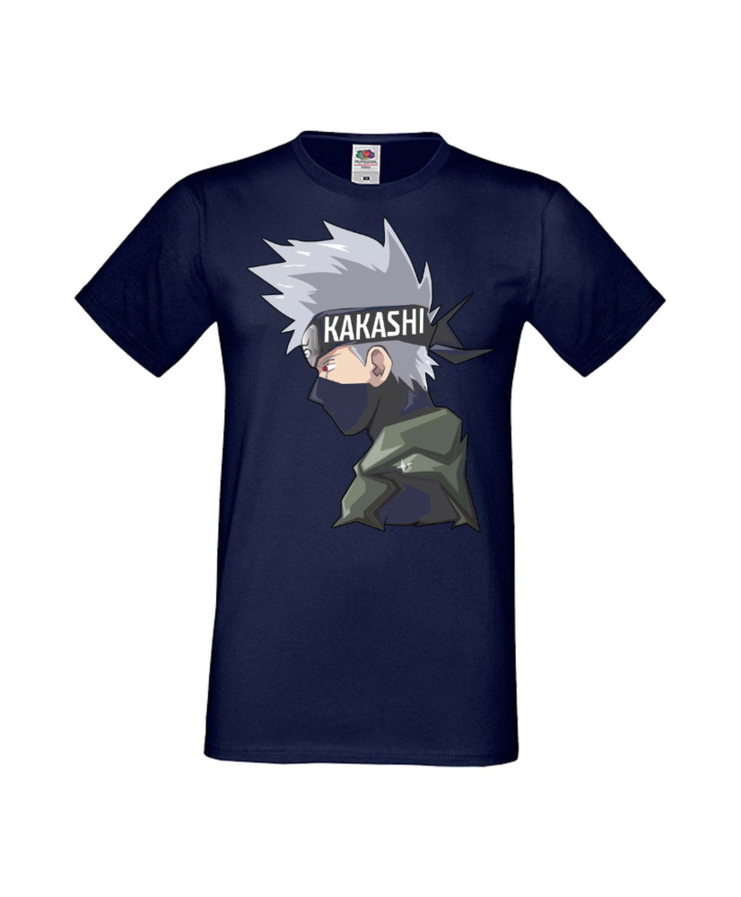 Мъжка Тениска Anime Manga Naruto Kakashi 02 Мъжка Тениска Anime Manga Naruto Kakashi 02